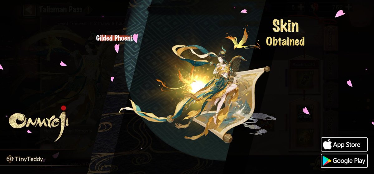 KinetixClara's tweet photo. #Onmyoji# I got a brand new rare skin! Check it out and try your luck! https://t.co/qEZrayfJ2v