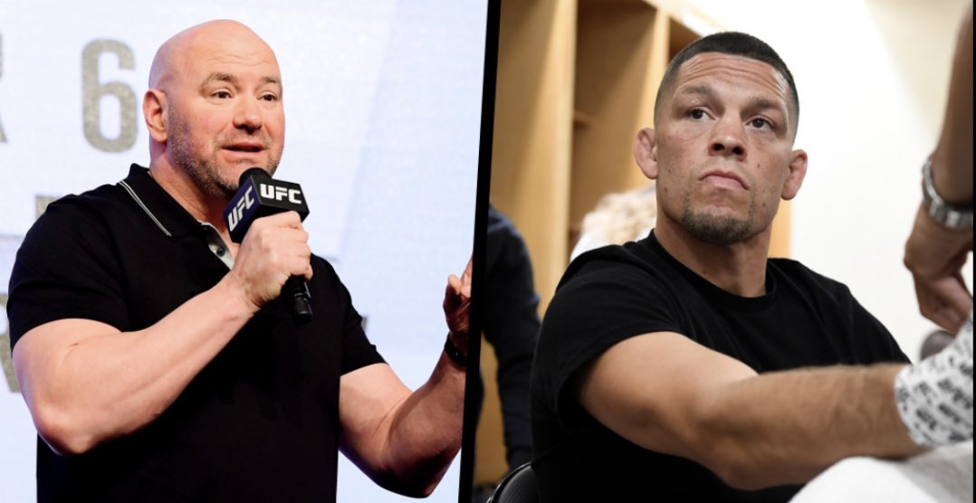 Dana White reacts to Nate Diaz wanting out of UFC: “I will cut that goofball if he fight Khamzat for free so I can make my $250k back I just gave to Nelk Boy”