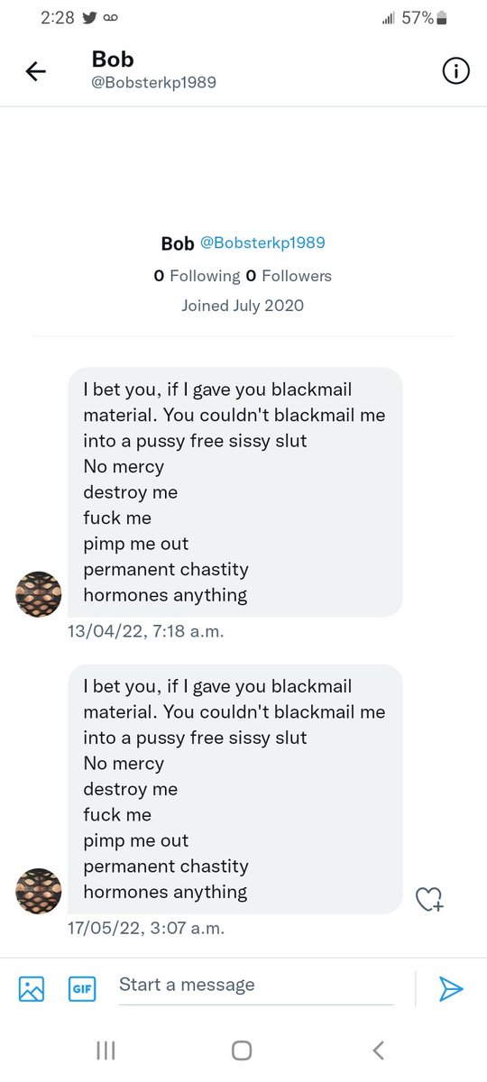 MeanMadeleine's tweet photo. @bobsterkp1989 Is so pathetic and desperate. If you're like Bob don't waste my time. You want my attention?  Then pay me first you stupid pigs. https://t.co/9kohd1xdXN