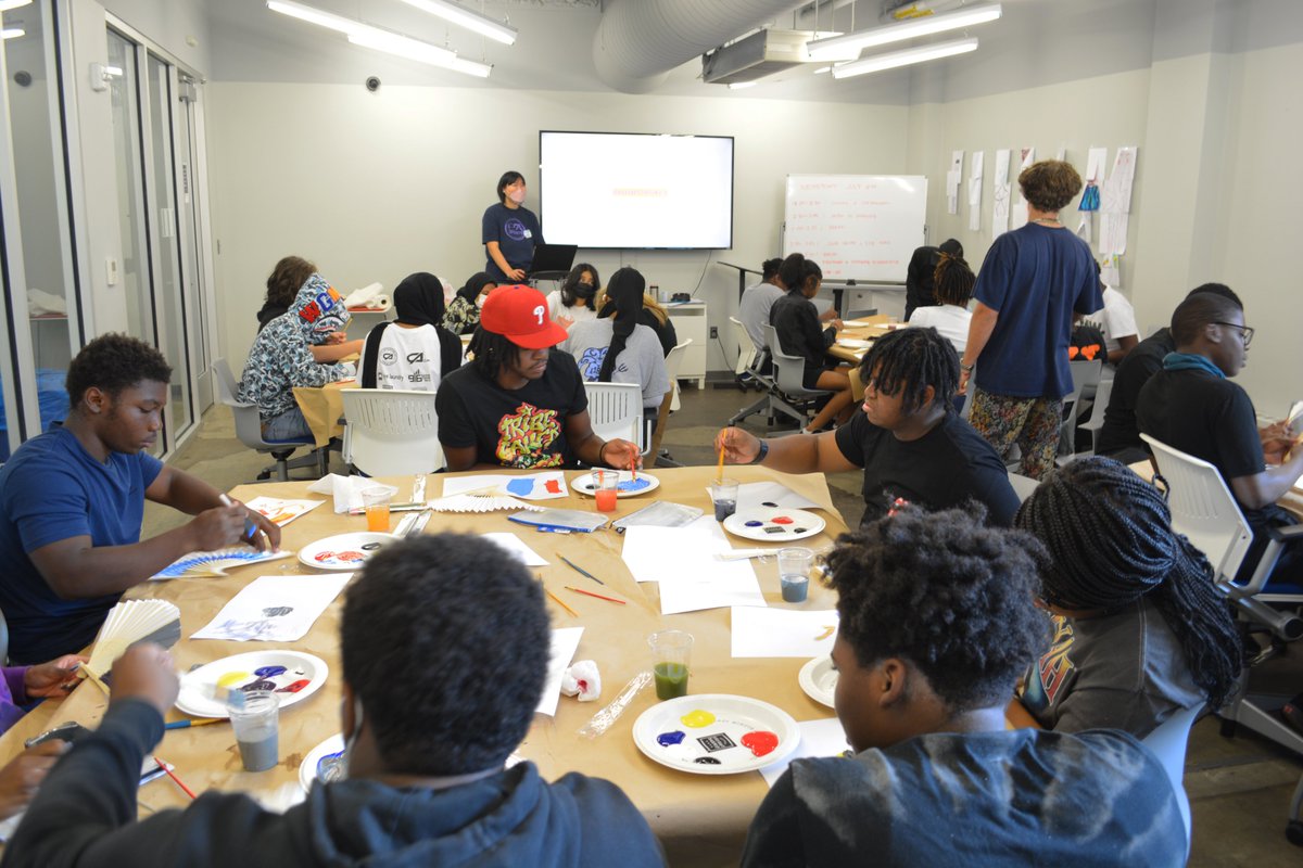 The Design To Thrive  team kicked of  a 4-week design course led by  Fellows at PennPraxis in partnership with <a href="/PhillyThrive/">Philly Thrive</a>.The first week was filled with team building activities,art workshops and museum visits  inspiring participants to act as agents of change through design.