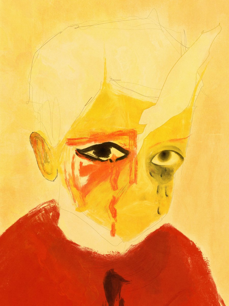 thxaquino's tweet photo. Self-portrait. https://t.co/z4E6u8izCM