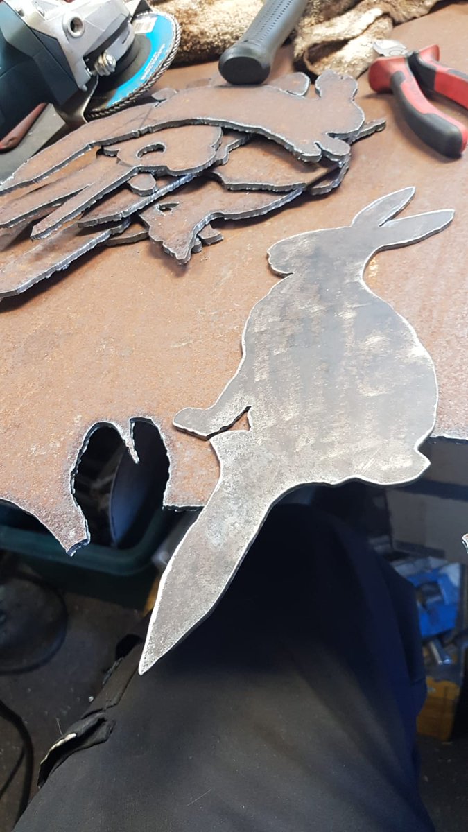 Starkcws's tweet photo. Metal bunny garden stakes

#custom #fabrication #bunny #art https://t.co/SinT44J60t