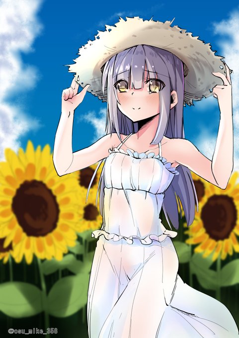 今日も暑いです…汗かいちゃいましたね… 