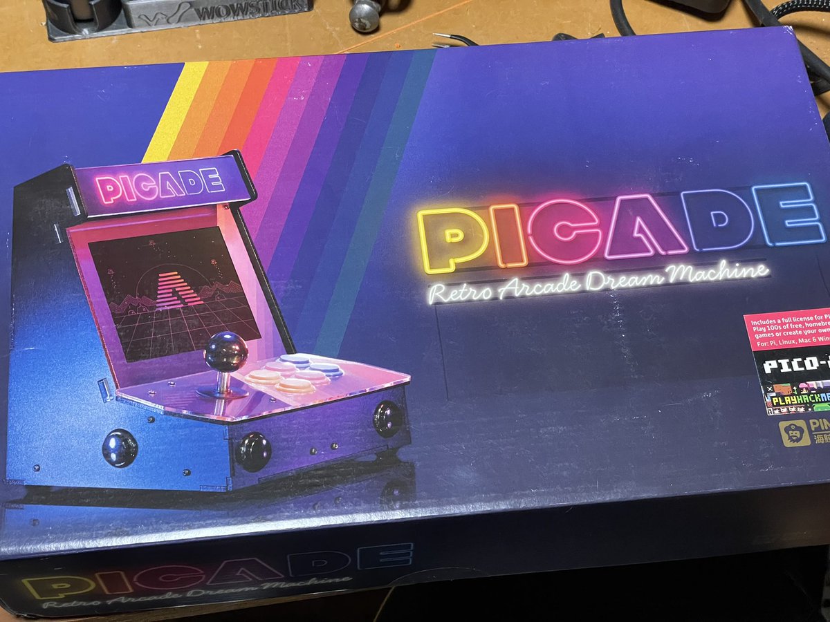 CMDannCA's tweet photo. Im very excited to build this #picade #raspberrypi #arcade https://t.co/pQRmGLtl93