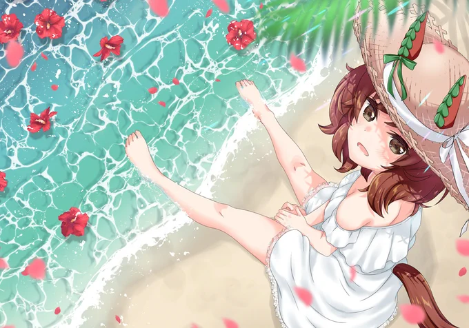 ネイチャさんとバカンスに行きたい…
#ウマ娘 #ナイスネイチャ 