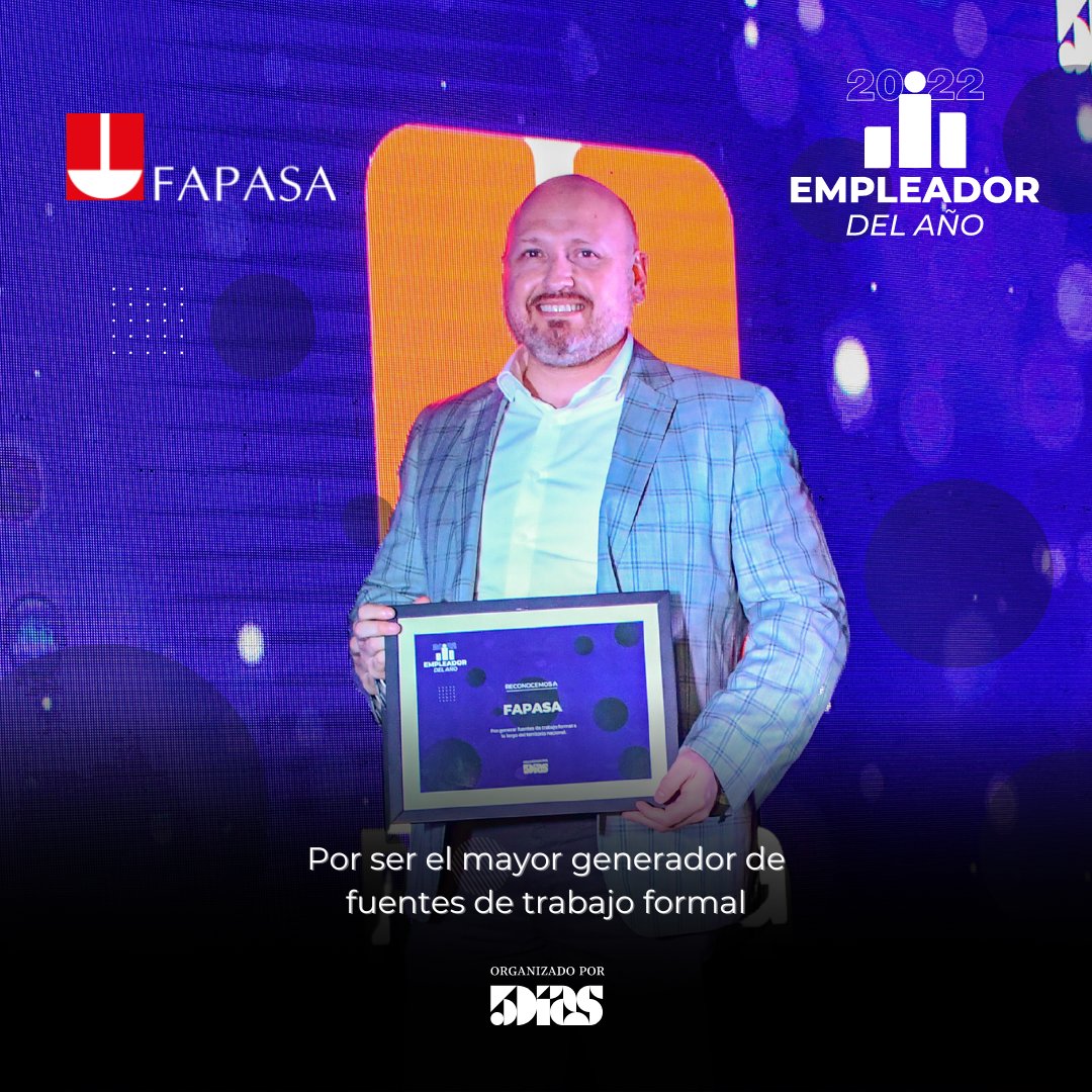 5DiasPy's tweet photo. 𝗙𝗮𝗽𝗮𝘀𝗮 🏆

Con 47 años ininterrumpidos en el mercado farmacéutico, #Fapasa apuesta de manera constante al crecimiento y transformación corporativa con la ayuda de sus 750 colaboradores que aportan desde las distintas áreas. https://t.co/Xs0vgZ9gQA