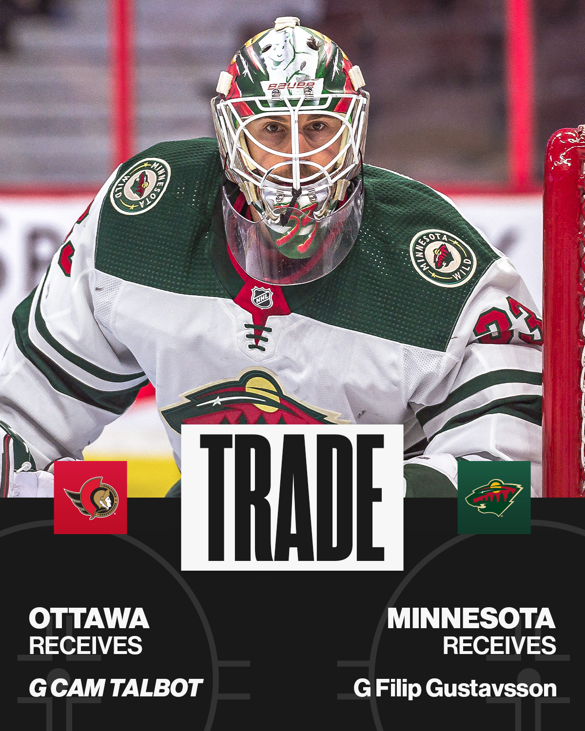 Minnesota Wild: Cam Talbot welcomes chance to be a workhorse goalie