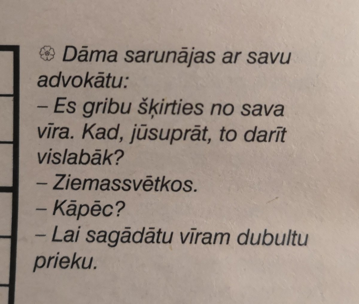 IlzeNegribe's tweet photo. Būmeri: izbrīnīti, ka jaunās paaudzes mazāk/vēlāk precas
Būmeru anekdotes: https://t.co/PjC8fSiNyK