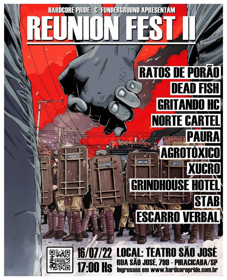 maquinaprofanaf's tweet photo. #MaquinaProfanaFest: Piracicaba - Recebe expoentes nacionais do punk hardcore no Teatro São José
Inscreva-se No #Blog👇🎧🤘
https://t.co/Bcnt3c2wMQ
#RatosDePorão #GritandoHC #NorteCartel #Paura #Agrotoxico #Xucro #GrindHouseHotel #Stab #EscarroVerbal @TedescoMidia https://t.co/kESJ5W6TgY