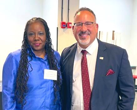 Complete College America | CCA (@completecollege) on Twitter photo Thanks to <a href="/SecCardona/">Secretary Miguel Cardona</a> & <a href="/usedgov/">U.S. Department of Education</a> for spending a few moments discussing #collegepolicy & #edequity with <a href="/CCAPrezYolanda/">Dr. Yolanda Watson Spiva</a> Thanks to <a href="/SecCardona/">Secretary Miguel Cardona</a> & <a href="/usedgov/">U.S. Department of Education</a> for spending a few moments discussing #collegepolicy & #edequity with <a href="/CCAPrezYolanda/">Dr. Yolanda Watson Spiva</a>