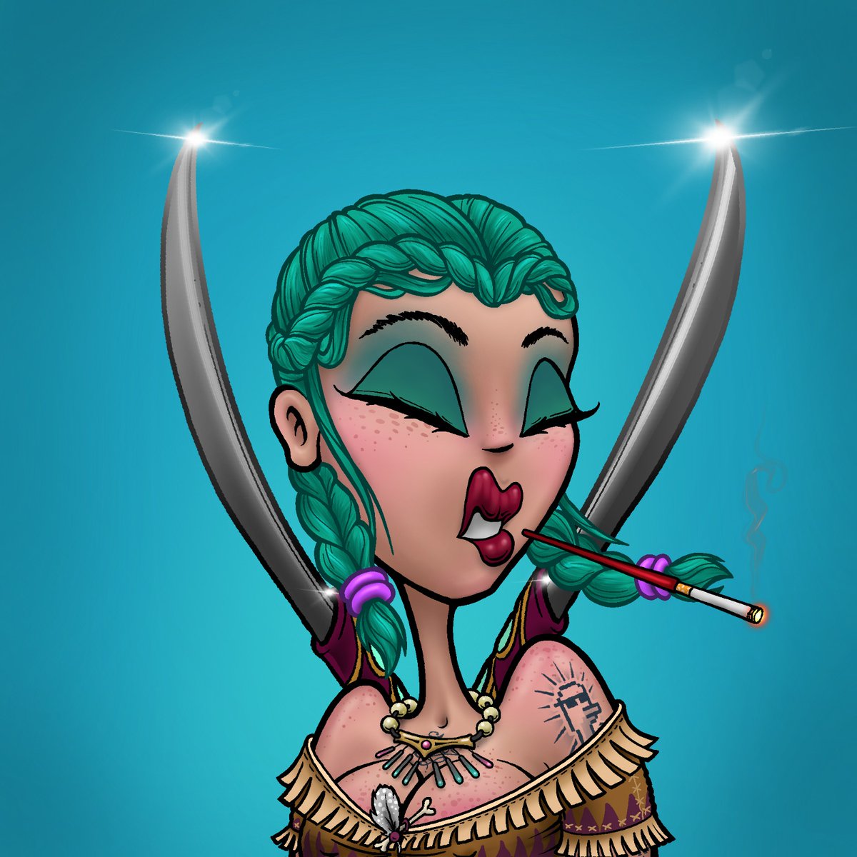 BaucsG's tweet photo. @OhMyGirlsNFT it's no like other project.
@Nick_Neim_ Paint his girls around the world, so you are investono in art.
I can't believe this project had a floor of 0.35 SOL....
Well, stay strong #OMGFam πͺ
Nick are doing what he do: THE ARTIST
Just wait π https://t.co/HZRRLYFiBV