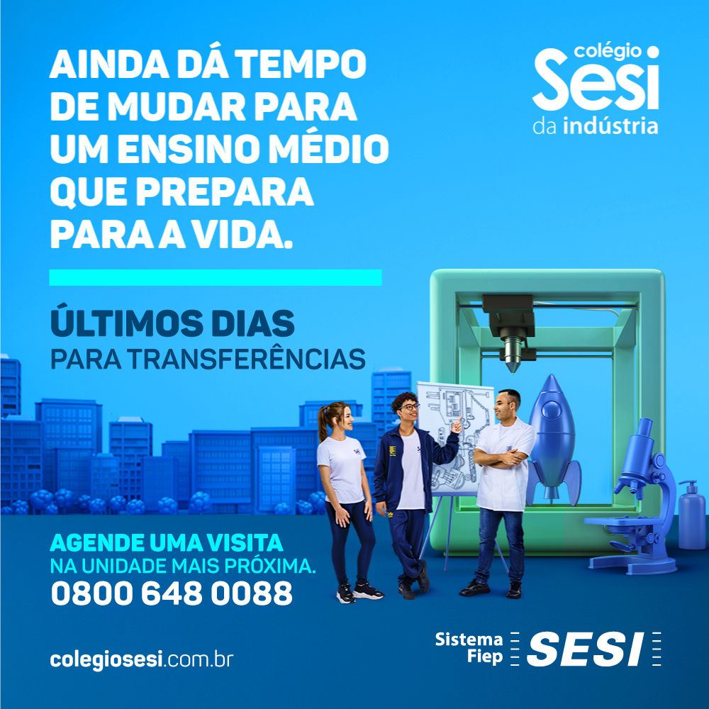ColegioSesiPR's tweet photo. Nosso período de transferências para o 2º semestre já está aberto.
⠀
➡Agende uma visita no Colégio mais próximo de você. https://t.co/MoXsl9I8oU