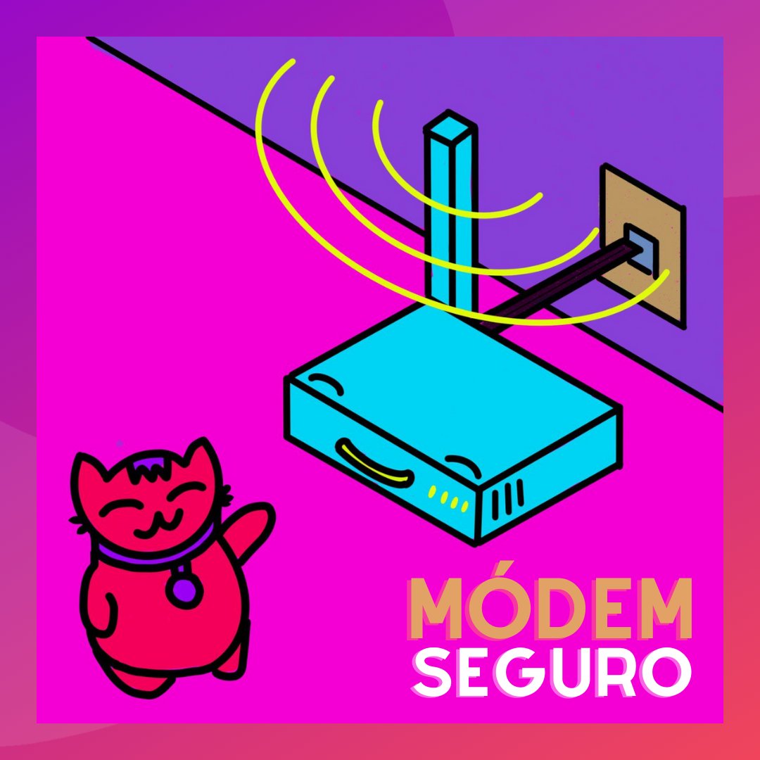 criptomiau's tweet photo. 🏠 Con home office es fundamental un modem seguro.
🔒 Te compartimos esta guía para protegerte. https://t.co/9E1cI5tWml