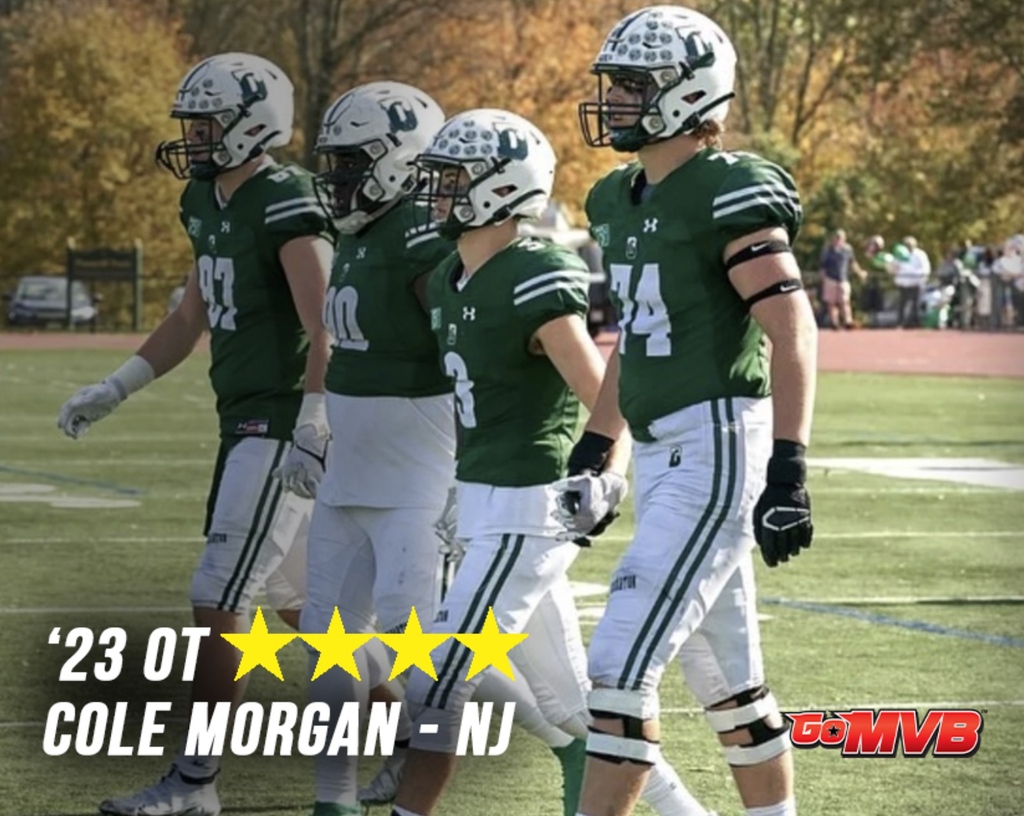 GoMVB's tweet image. 📰NEWS: NJ Hun School of Princeton Football PG OT Cole Morgan Ranked Four-Star Recruit

VIEW ARTICLE: GoMVB.com/post/nj-hun-sc…

Film, Stats &amp;amp; More on Cole: GoMVB.com/colemorgan
@ColeMorgan03 @Red_Zone75

#gomvb #offensivetackle #classof2023 #athlete #hsfootball #collegerecruit