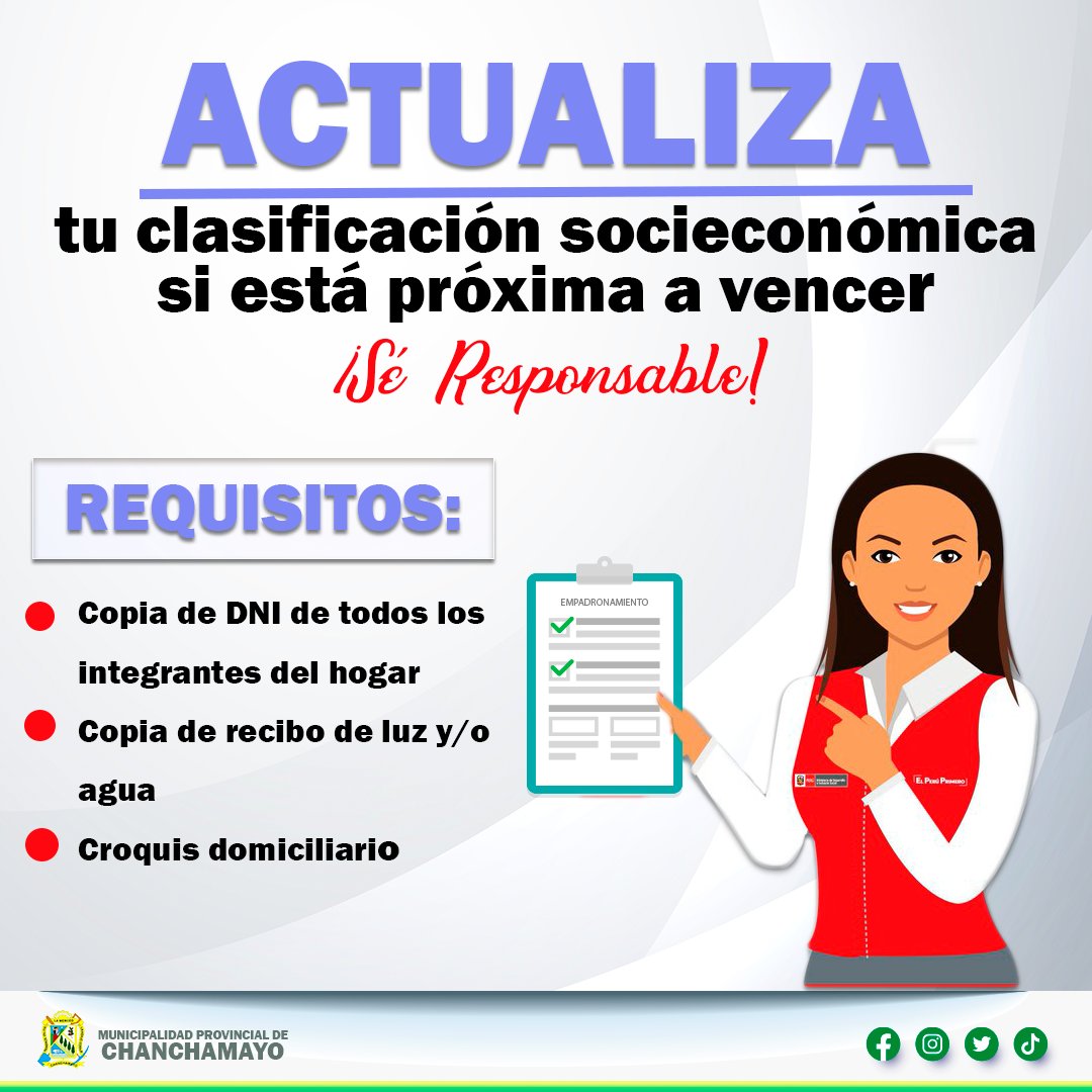 MChanchamayo's tweet photo. 🟡🟢¡¡¡Atención!!! 🟡🟢
#Urgente_revisa_tu_apellido_y_nombre✍️👩‍💻🧑‍💻👩‍💻
🟢🟡 RELACIÓN DE PERSONAS QUE REQUIEREN ACTUALIZAR SISFOH 🟡🟢

👉https://t.co/S2PbbjjVDJ... https://t.co/No2IciJTx0