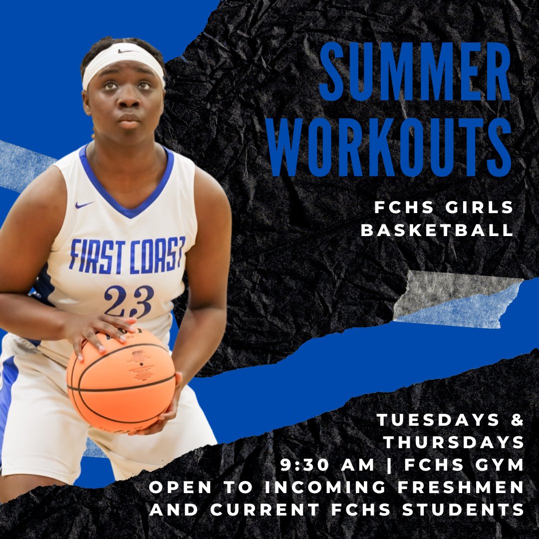 🏀SUMMER WORKOUTS🏀 for girls basketball starts THIS THURSDAY! Any incoming freshmen and current FCHS students who are interested in playing basketball this year are invited. See you on the court ⚓️🏀 #girlsbasketball #summerworkout #fchs #fcbuccaneers