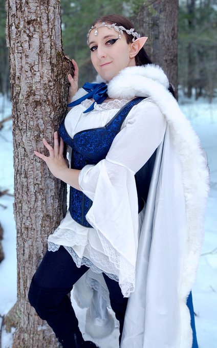 Its funny,there was supposed to be this awful necromancer in the woods,but all you ran into was this<a href="/tag/cosplay"class="tags"><span>#cosplay</span></a><a href="/tag/corset"class="tags"><span>#corset</span></a><a href="/tag/winter"class="tags"><span>#winter</span></a><a href="/tag/elf"class="tags"><span>#elf</span></a><a href="/tag/elven"class="tags"><span>#elven</span></a><a href="/tag/cosplaygirl"class="tags"><span>#cosplaygirl</span></a>