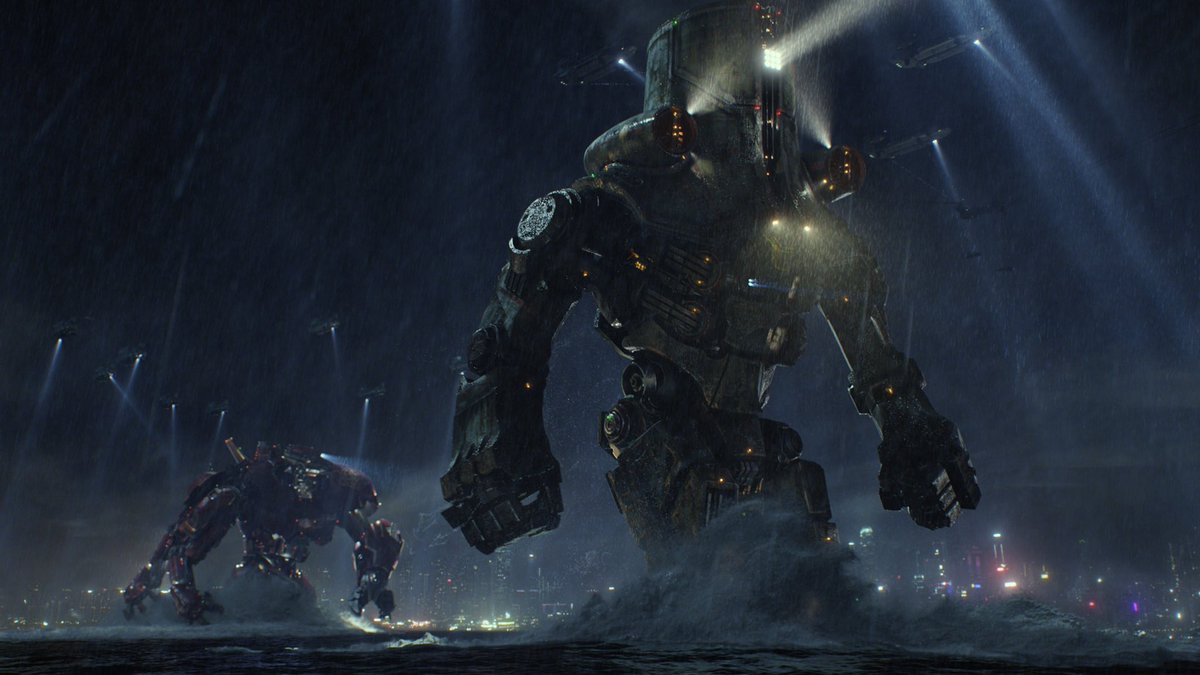 DiscussingFilm's tweet photo. 9 years ago today, Guillermo del Toro’s ‘PACIFIC RIM’ released in theaters. https://t.co/C8mWI4ZTLw