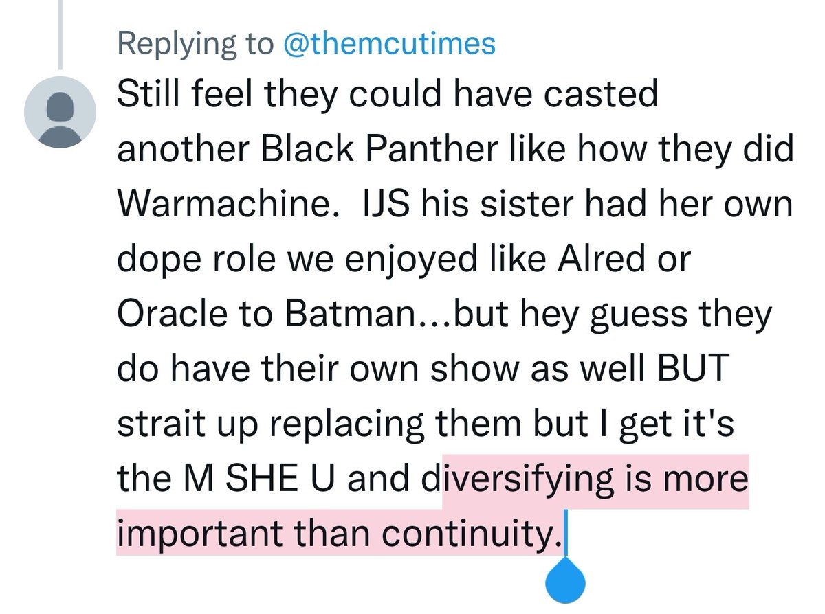 bluubull82's tweet photo. @themcutimes Referencing Shuri https://t.co/Nvt4aPdFWh