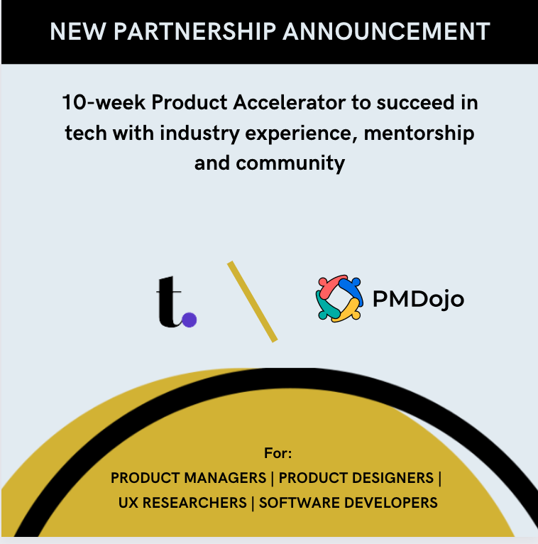 team_pmdojo's tweet photo. So excited for @team_pmdojo &amp; @Join_Tribaja to partner together to break down barriers for marginalized folks to succeed in the tech industry.

#productdesign #uxresearch #techcareers  #productmanagement #uxdesign #softwaredevelopment #pmdojo #tech #opportunity #partnership https://t.co/d24ApXhgFk