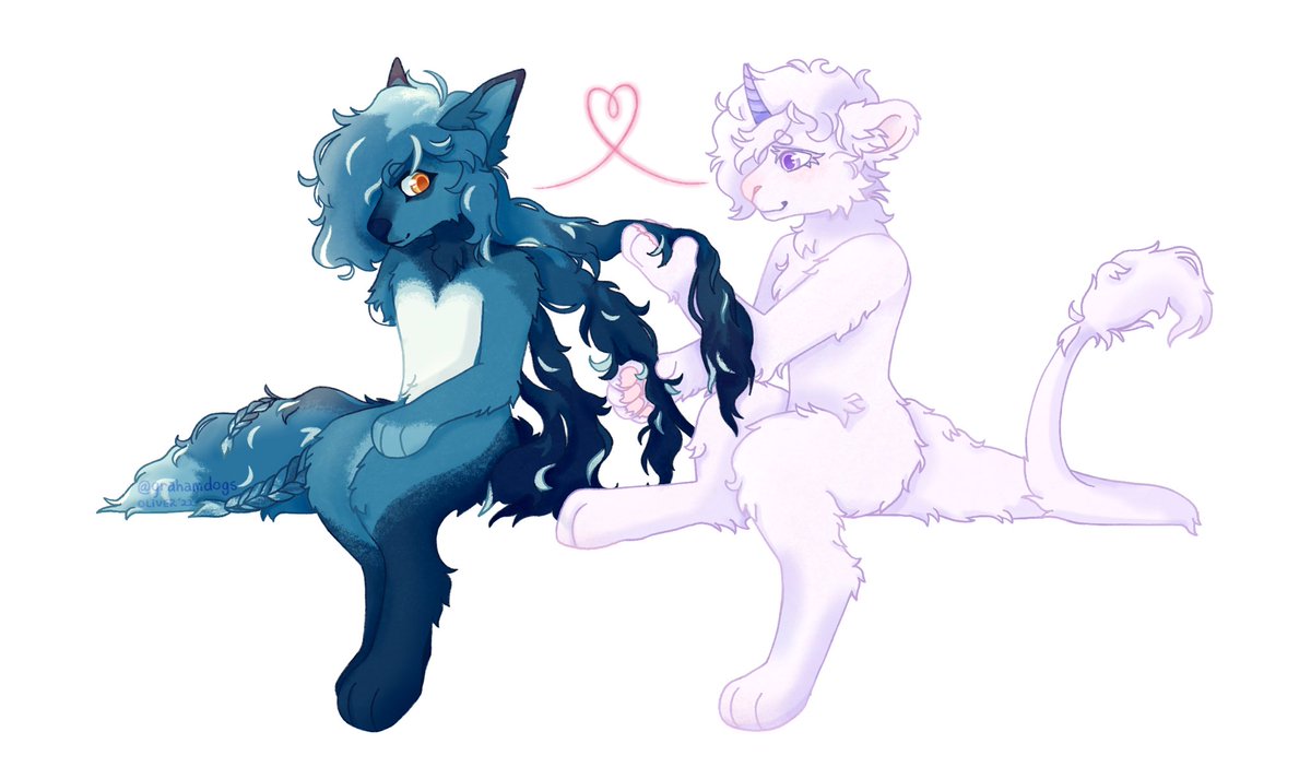 minormends's tweet image. i never posted anything about artfight so uh,, here it is i guess LMAO! attack me, i dare you! i’m a member of team wither and my @ is grahamsdogs!

artfight attack on @corvidcalling !! plus friendly fire on @ciuinFigaro :3 this was super fun!