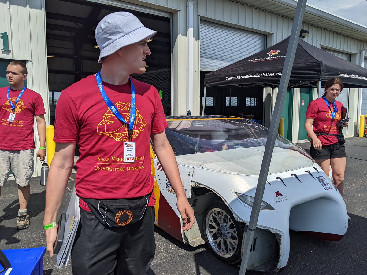 BrownBoxTees's tweet image. Seeing awesome people doing awesome things while rocking custom decorated apparel from Brown Box Tees makes us happy 😁😁

We proudly produced t-shirts, polo shirts, fanny packs, and bucket hats for the University of Minnesota Solar Vehicle Project team! @UMNSVP