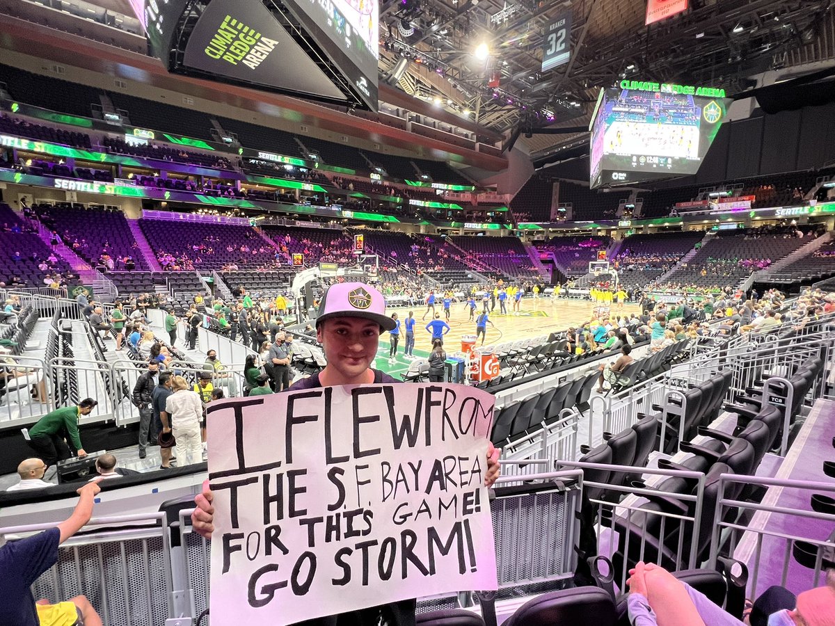 RyderDeMaria's tweet image. Thx @seattlestorm for being apart of my very special day!