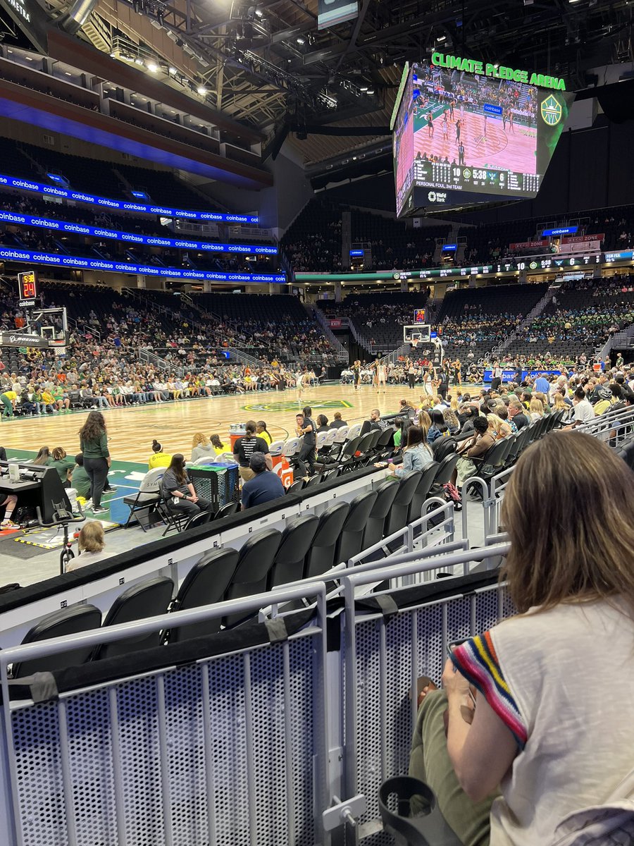 RyderDeMaria's tweet image. Thx @seattlestorm for being apart of my very special day!