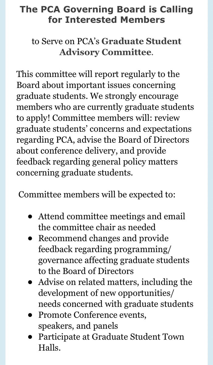 dr_kunda_kentay's tweet image. #PCAACA friends, we are looking to start a Graduate Student Advisory Committee! If you&apos;re interested, please send me your resume/CV and a brief statement! Lilykunda[at]utexas[dot]edu.