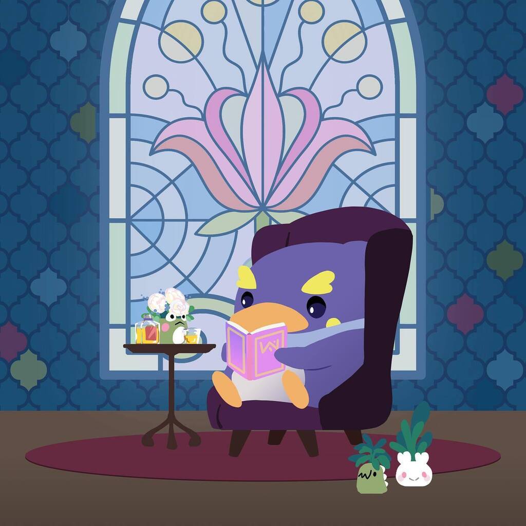 sakuradragon's tweet photo. Pompy likes his quiet time and reading books. There’s nothing more scary than someone who is intelligent and well informed.
#digitalart #digitalillustration #penguin #pompy #bird #books #reading #childrensbookillustration #photoshop #patreon #supportsma… https://t.co/8f8h5C3ZPt https://t.co/OUA6SmhPWp