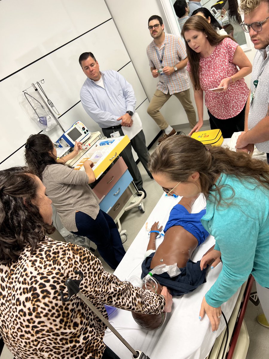 Shock, TBI and trauma sims and brushing up on our POCUS skills today during boot camp day #2 with <a href="/pem_uf/">UF Pediatric Emergency Medicine Fellowship</a> ! #PedsICU #pedspocus <a href="/DFJoy/">David Joy</a> <a href="/Krystyn86/">Krystyn Linville</a> <a href="/Joiedevivre712/">Joie Cavazos MD</a> @JOONSCHOI1 <a href="/WeiWangMD/">Wei Wang</a>