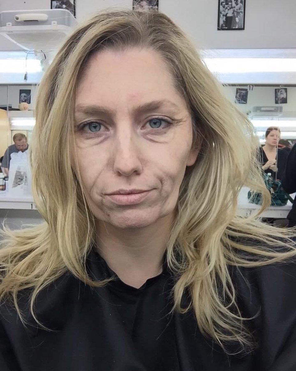 Take a look at me as an old woman 👵
New ep of me &amp; my bro’s #StarTrek podcast is out now! We discuss the #TNG ep “Unnatural Selection,” we laugh about the ridiculous old age makeup from the ep, then we talk about super powers we would both want. 
#siblings #trekkie #podcaster