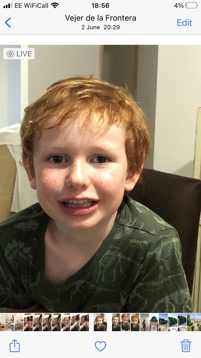 It’s this little dude’s seventh birthday this week and he’s asked me to see if I can find out if a certain famous singer thinks there’s some similarity. Since he also believes magic still exists, I thought I’d give it a shot in trying to reach #EdSheeran himself