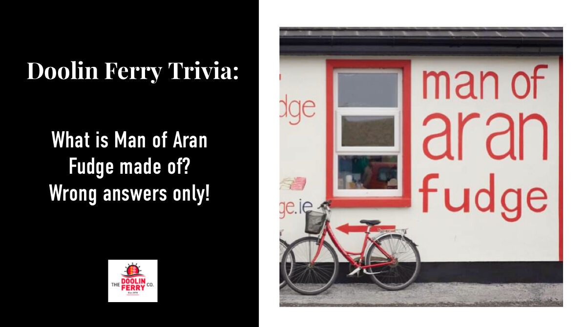 DoolinFerry's tweet image. FUNNIEST ANSWER wins a Doolin Ferry lollipop 🍭

Sail with Doolin Ferry to Inis Mór in just 35mins. 4 sailings daily ⛵

🎫 Book online here: bit.ly/3hfYrNf
Or call into our RED ticket office at Doolin Pier 🚢

#DoolinFerry #AranIslandsFerry #Doolinferryco
