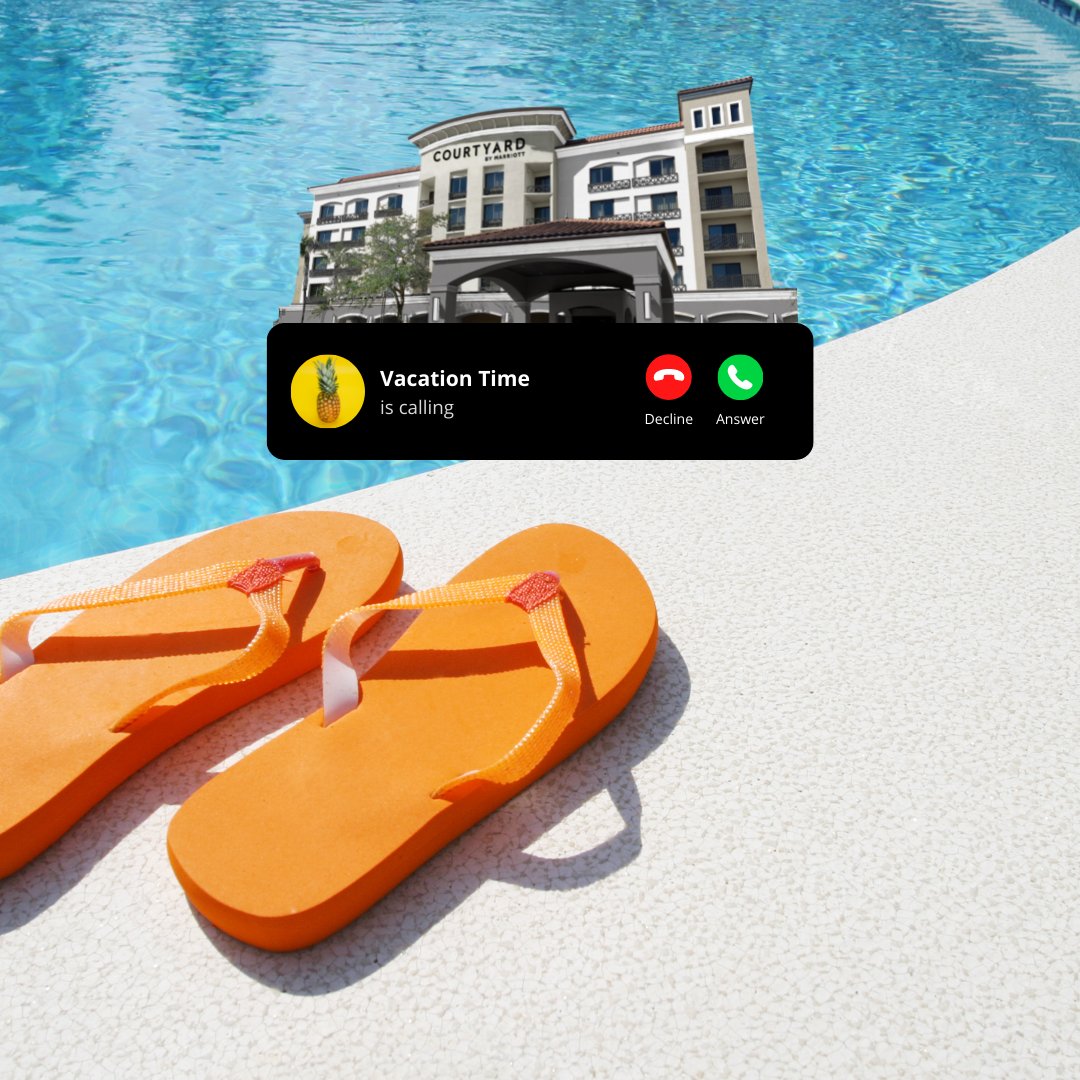 CYGrandBlvd's tweet photo. Don't miss the call! Book now https://t.co/03AikySpaQ 🏨
.
.
.
#vacation #relax #pool # enjoy # wheretostay #hotelsnearme #santarosabeach #courtyardbymarriott #marriott https://t.co/KeH7cYmxLZ