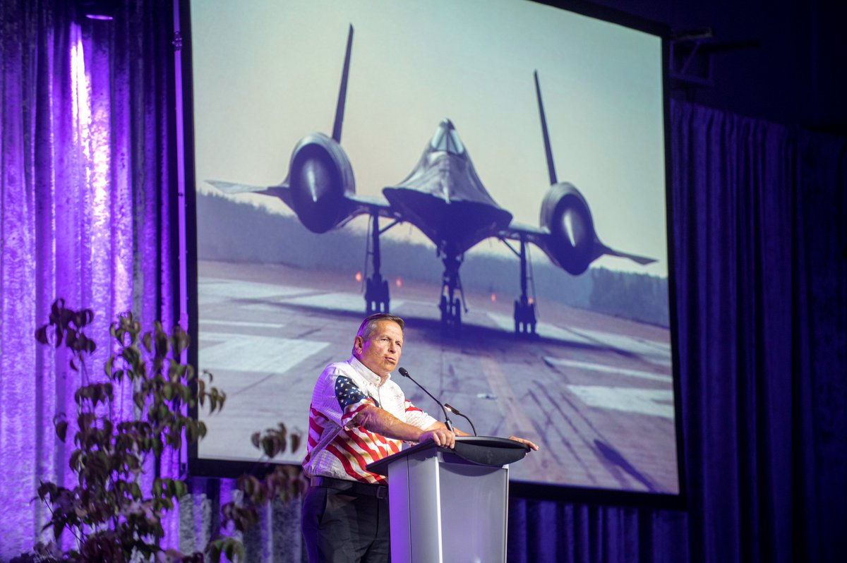 Former SR-71 pilot Brian Shul dazzled a packed house at the Friday Night Gala during Air Fest 2022! 

An email from Brian:
"You run a really fine event and it was a pleasure to meet so many enthused &amp; genuinely nice people. All the best to you for continued success"