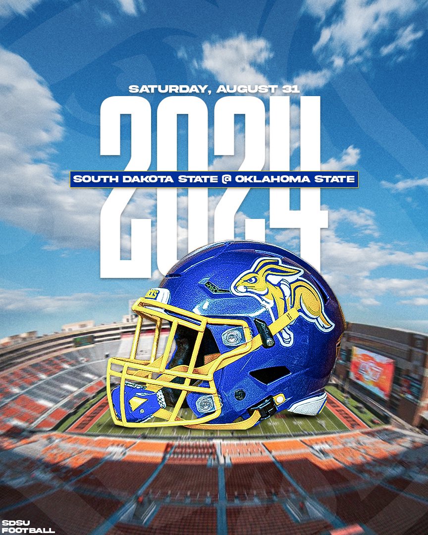 🚨 Schedule Update 🚨 

The Jacks will open the 2024 season at Oklahoma State.

#GoJacks 🐰🏈