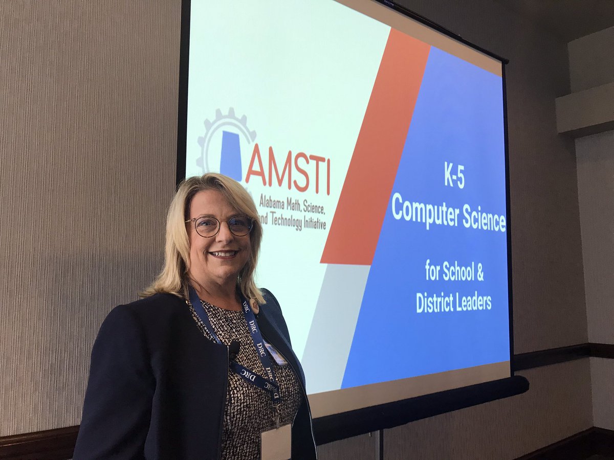 NickeyOJohnson's tweet photo. What’s Happening? Thinking and learning about K-5 Computer Science! #MEGA2020 @AMSTI4all @rah4STEM @AlabamaAchieves https://t.co/U2KKymg7zo