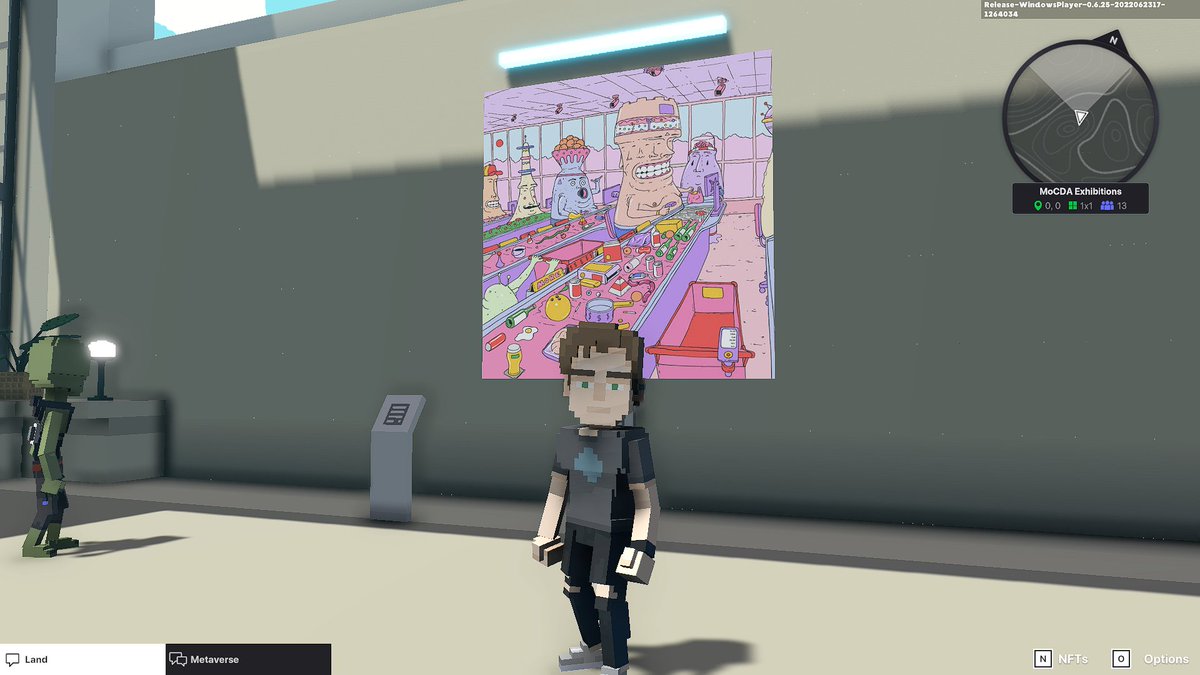 Vova_Ring's tweet photo. @TheSandboxGame @MOCDA_ I just participated in the #TheSandbox weekly contest for a chance to win 200 mSAND! Here is my favorite piece from the ‘Impossible Worlds’ exhibition, check out my screenshot below!
👇 https://t.co/0O1598N49Q