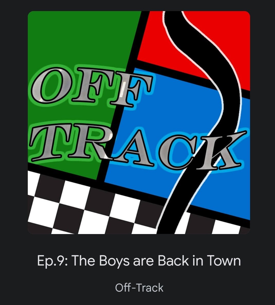 ChowaOfficial's tweet photo. Off Track Episode 9 finally out now! Listen on the platform of your choice! #offtrackpodcast https://t.co/wxYZB5D6Ys https://t.co/auesAwMJK5