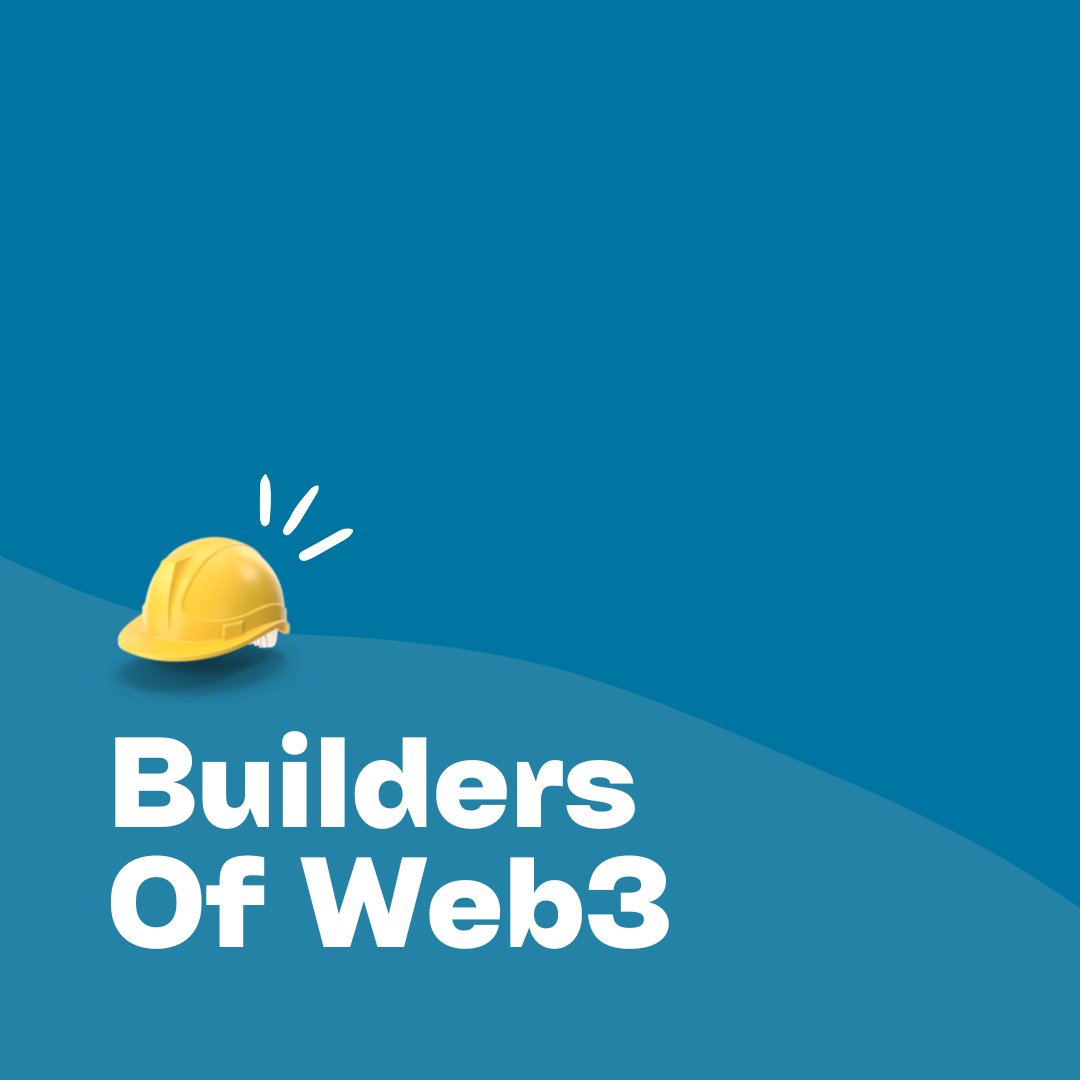 buidlersofweb3's tweet photo. #Web3 is here and it is going to stay!

Committed to bring forward one Non Fungible Story at a time ⏲️

Follow us to know amazing stories about builders of web3 &amp; exciting projects. https://t.co/38QEyJ2d1Q