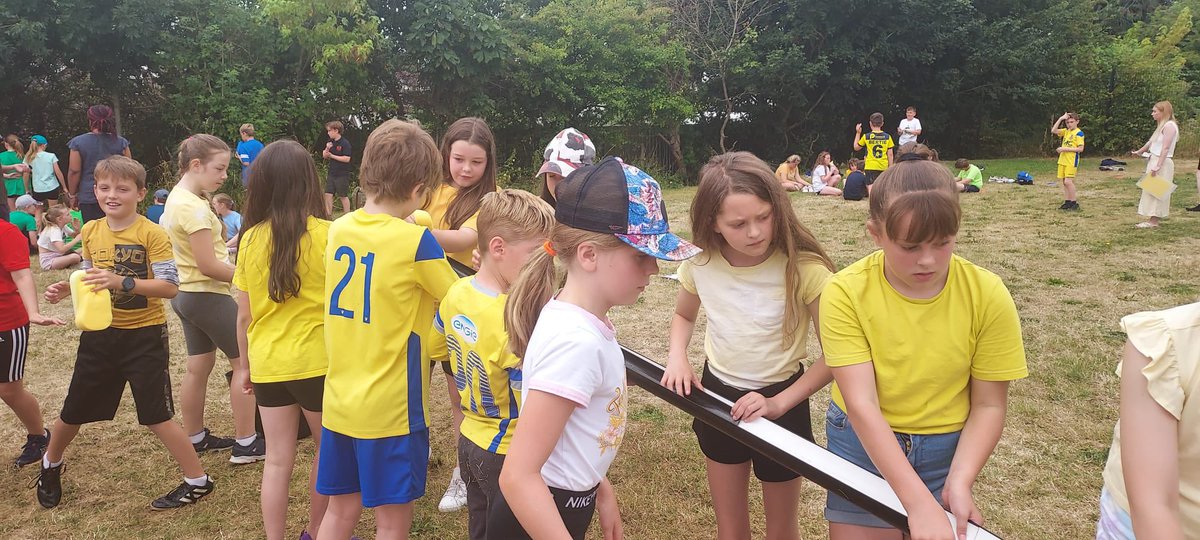 ysgolyddraig's tweet photo. #YYDyear5 brilliant teamwork and concentration needed to succeed at our #YYDsportsday Thank you too @ForcesFitness for a variety of fun activities #YYDachieve #YYD challenge #YYDenjoy https://t.co/GN1qWuqySB