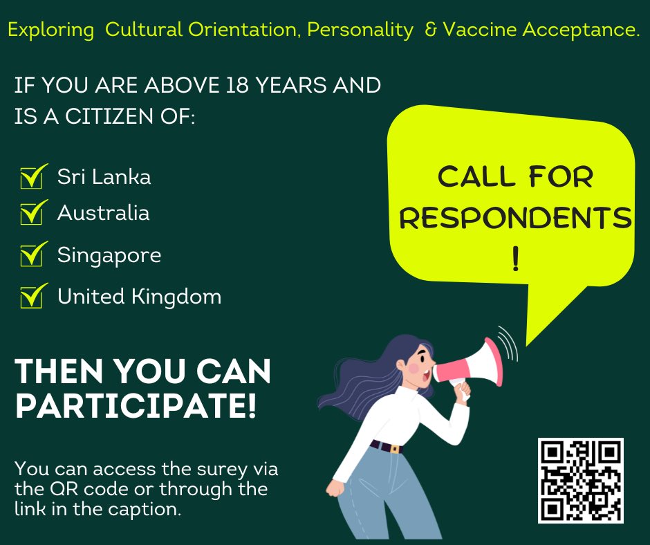 CALL FOR RESPONDENTS!!! #SriLanka #Australia #UK #Singapore #SL 

docs.google.com/forms/d/e/1FAI…