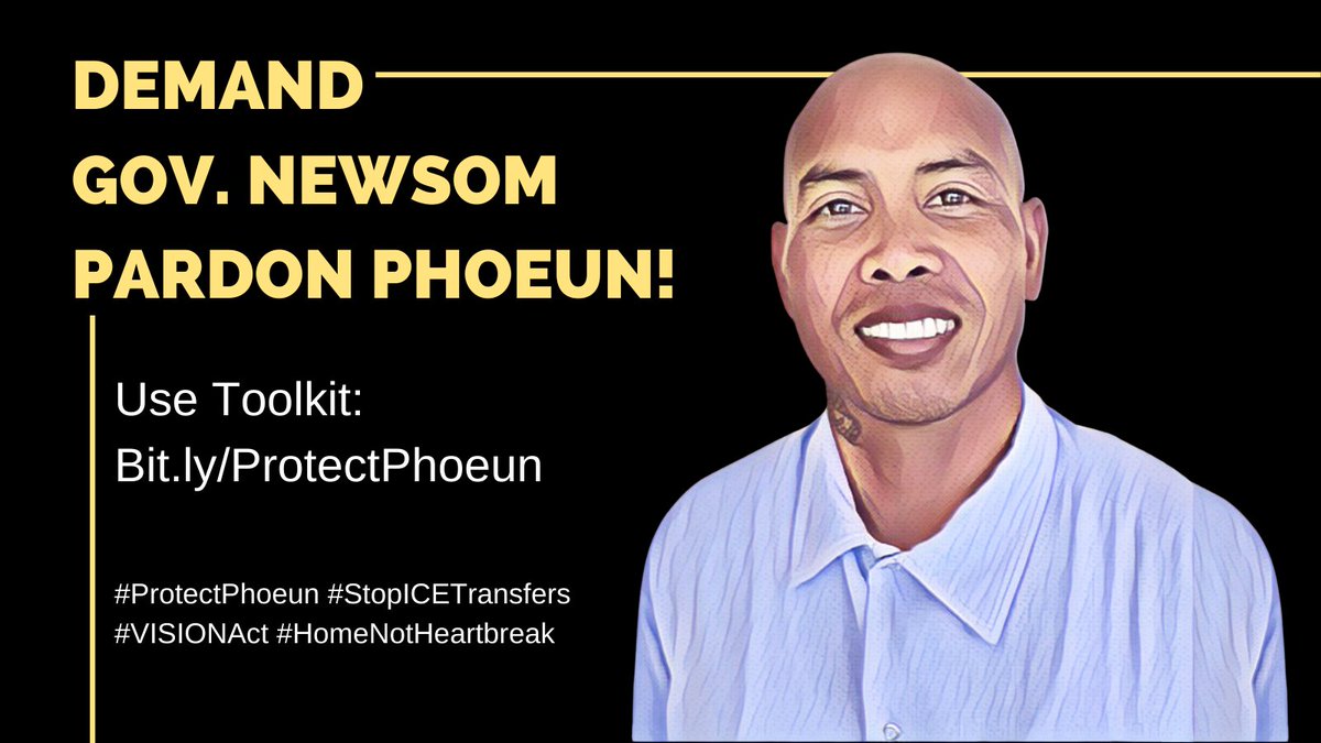NewBreathFdn's tweet photo. Cambodian refugee Phoeun You has been in ICE custody for over 6 months. Phoeun was recently interviewed by the Cambodian consulate for deportation &amp; yesterday received a travel document. This means he is in imminent threat of being deported. @GavinNewsom #ProtectPhoeun #VISIONAct https://t.co/jZc3Aw42DM
