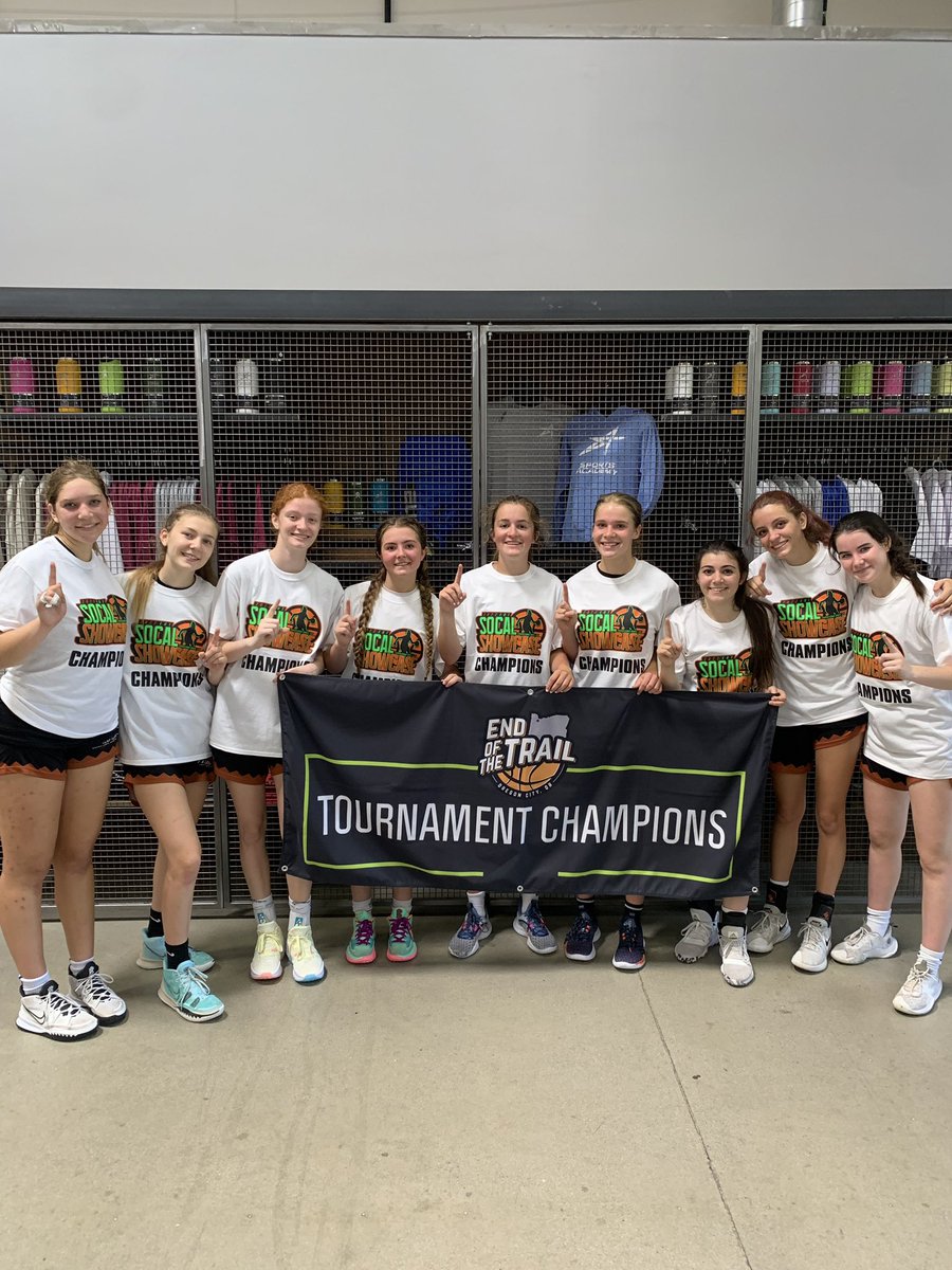 NBBANorthBay's tweet photo. Girls 16U Showcase takes home the championship at @EOTBasketball SoCal Showcase!! https://t.co/SbSm966GdI