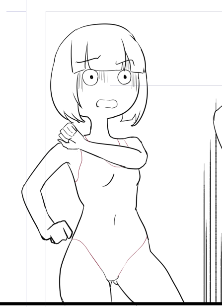 今回はギャグテイストでいこ～
でもデフォルメって難しいね 