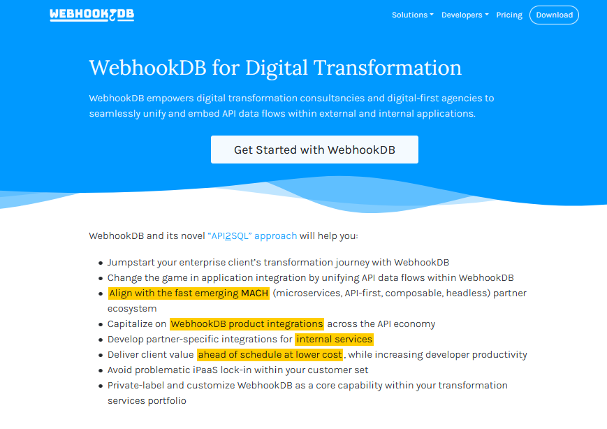WebhookDB Evangelist tweet media