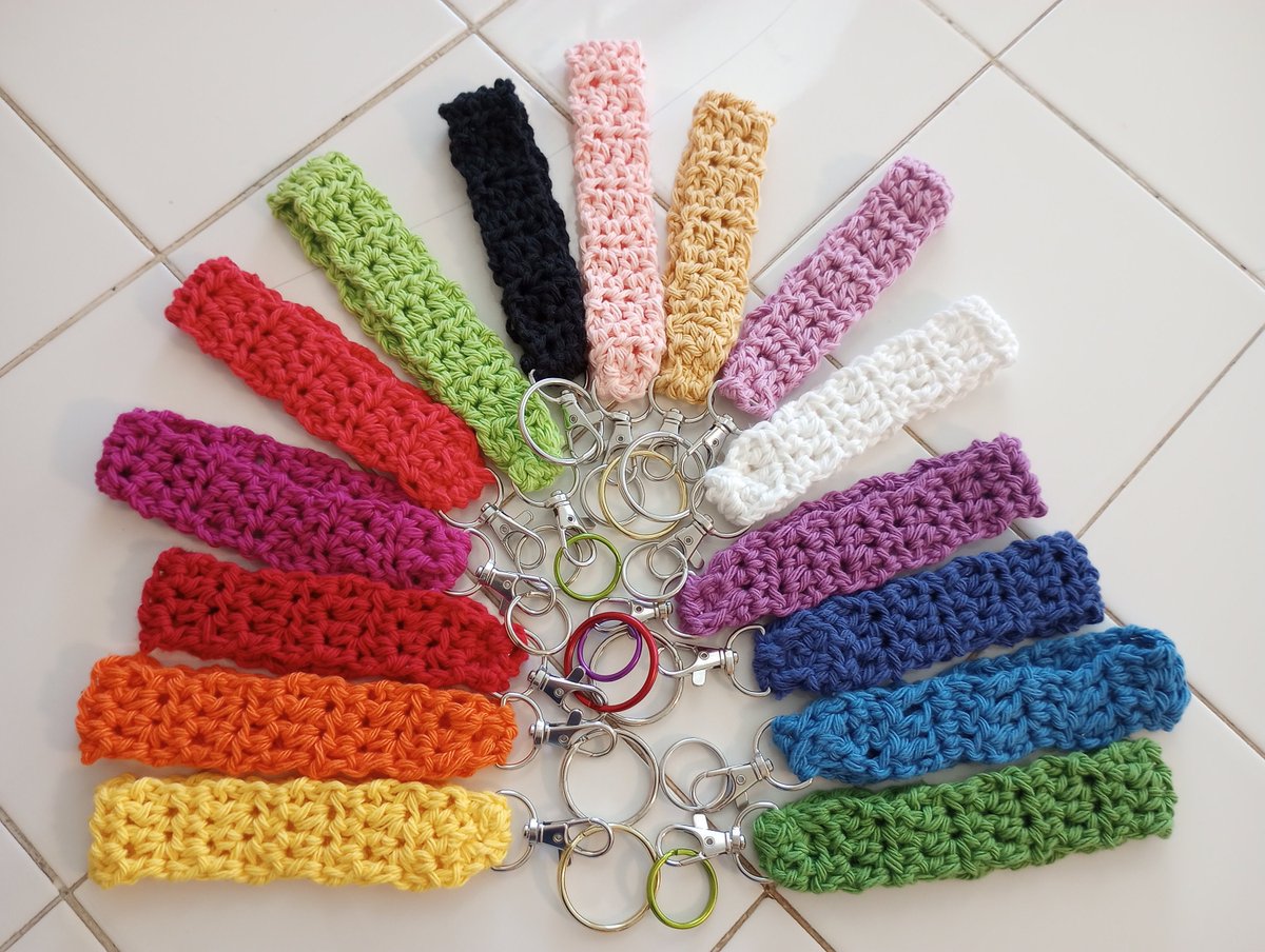 coldstreamcraft's tweet photo. Excited to share the latest addition to my #etsy shop: Wristlet Keychain, Wrist Lanyard, Boho Key Fob, Handmade Key Holder, Macrame Crochet Fob https://t.co/PihHcqg5iT #Etsy #cbus #germanvillage #ShopLocal #EtsyFinds #614 #Crochetlovers #Handmade https://t.co/zyrVXkzR1e