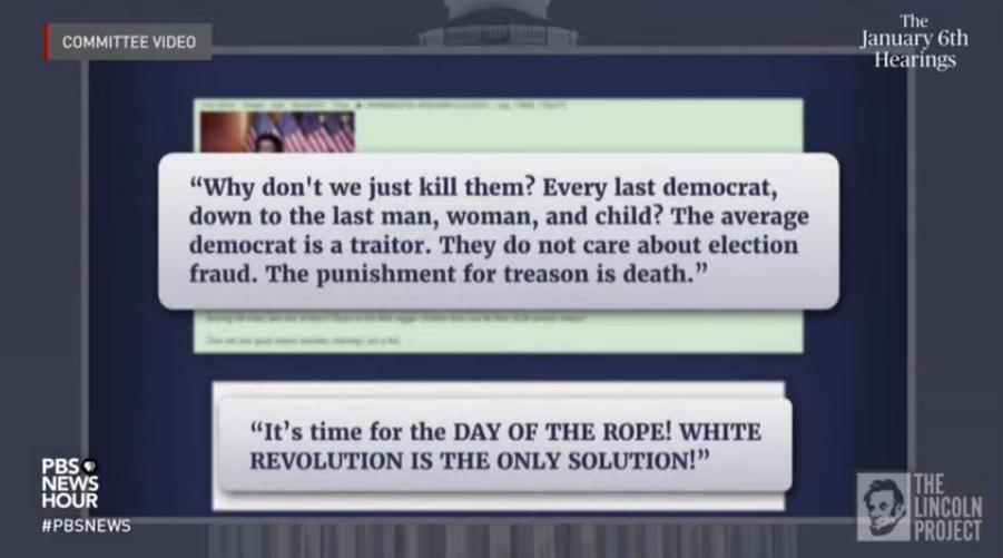 The firing squad. That is what Donald Trump incited his supporters to think was acceptable and necessary on January 6th.