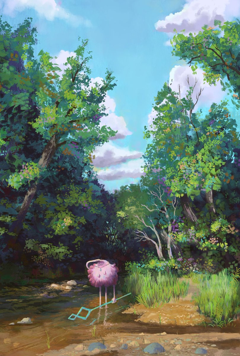 MattsmithMakes's tweet photo. Hey #PortfolioDay I'm Matt and I love painting lush forest scenes, weird creatures, and introspective, comforting little scenes. I'm available for work right now both big and small! I'd love to do some editorial or boardgame work!
Links in the second tweet 👇🏻 https://t.co/kOA4fu16hP